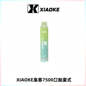 XIAOKE梟客7500Puffs跑馬燈拋棄式電子煙 可發光一次性